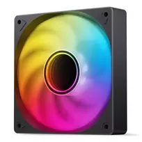 120mm fan - Jonsbo SL-120B 120mm PWM ARGB Fan Black - 4 nuotrauka