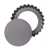 tartaletes - Pyrex Tartaletų forma, pilka, 10 cm, 4 vnt. - 3 nuotrauka