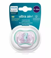 avent ciulptukas 6 18 - Philips Avent Ultra Air Deco, 6-18 mėn., Jūrų arkliukas (Seahorse), 1 vnt. - 2 nuotrauka