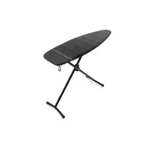 lyginimo lenta - Brabantia Lyginimo lenta Heat Resistant D dydis, juoda, su karšto lygintuvo padėklu - 2 nuotrauka