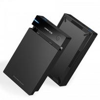 isoriniai ssd - UGREEN 50422 HDD/SSD korpusas 3.5" USB 3.0 Juodas (Black) - 2 nuotrauka