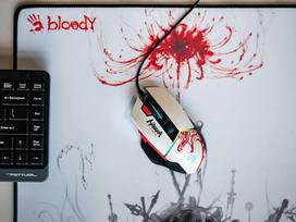 a4tech bloody - A4Tech Bloody BP45 Naraka Pelės Kilimėlis Juodas (Black) - 2 nuotrauka