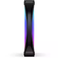 rgb ventiliatoriai - Nzxt F120P RGB Duo 120 mm Case Fan RF-D12SF-B1 - 4 nuotrauka