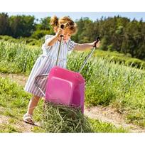 vezimeliai milli - Rolly Toys 274802 rožinis (Pink) metalinis vaikiškas karutis - 3 nuotrauka