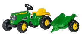paspiriamos masineles -  Rolly Toys Kid John Deere Green 012190 - 3 nuotrauka