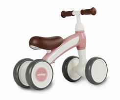 dviracio transport - Qplay balansinis dviratukas Cutey Retro rožinė (Pink) - 8 nuotrauka