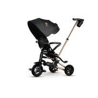 triratukas qplay nova - Qplay triratukas Nova+ Rubber Auksinis (Golden) - 9 nuotrauka
