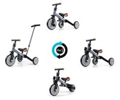 milly mally optimus plus 4in1 - Milly Mally Optimus Plus 4in1, pilkas (Grey) - 3 nuotrauka
