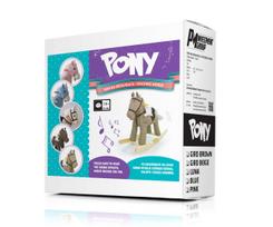supamas arkliukas - Žaislinis supamasis arkliukas Milly Mally Pony Purple - 2 nuotrauka