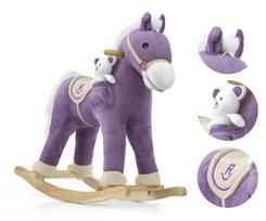 supamas arkliukas - Žaislinis supamasis arkliukas Milly Mally Pony Purple - 7 nuotrauka