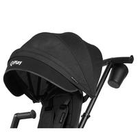 triratukas qplay nova - Qplay triratukas Nova Niello Juodas (Black) - 4 nuotrauka