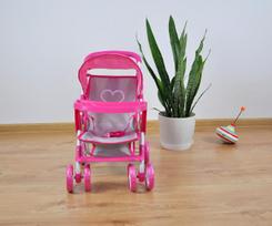 vezimeliai milli - Milly Mally Kate Doll Stroller Prestige - 6 nuotrauka