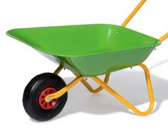 metalinis vezimelis - Karutis, vaikiškas Rolly Toys, plastikas/metalas, žalia - 7 nuotrauka