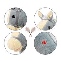 hobby horsing - Milly Mally Hobby arklys ant lazdos, pilkas (Grey) - 4 nuotrauka