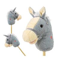 hobby horsing - Milly Mally Hobby arklys ant lazdos, pilkas (Grey) - 5 nuotrauka