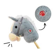 hobby horsing - Milly Mally Hobby arklys ant lazdos, pilkas (Grey) - 6 nuotrauka
