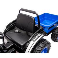 vaiku namelis - Elektrinis traktorius Milly Mally Farmer, mėlynas (Blue) - 8 nuotrauka
