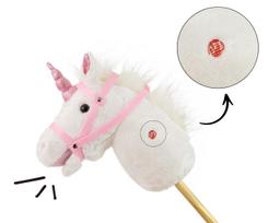 arklys ant lazdos - Milly Mally Hobby Arklys ant lazdos Baltas (White) 6086 - 6 nuotrauka