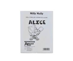 vezimeliai milli - Milly Mally Alice Doll Stroller Prestige - 2 nuotrauka