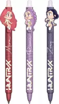 popit - Rašiklių rinkinys KPOP Kids Euroswan K-Pop Demon Hunters, ištrinami, 3 vnt. - 3 nuotrauka