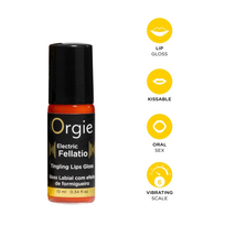oralinis - Orgie Electric Fellatio gelis 10ml - 3 nuotrauka