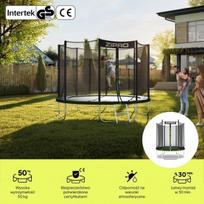 batutas senukai - Batutas Zipro Jump Pro Out, 127 cm, su tinklu - 4 nuotrauka