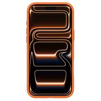 telefonu deklai iphone silikoniniai - Spigen Silicone Fit Mag MagSafe Case for iPhone 17 Pro Max - Orange - 8 nuotrauka