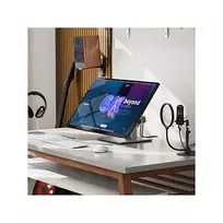 monitor stand - Alogic CLARITY Touch 32C6KPDTF 32" UHD 6K Monitor 95W PD su stovu - 4 nuotrauka