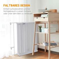 aptvaras sunims - PawHut Šuniukų aptvaras, sulankstomas su 8 paneliais, 90 cm aukščio - 6 nuotrauka