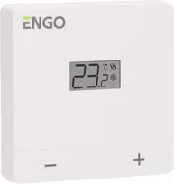 sildymo kilimelis - Engo EASY belaidis termostatas, balta (White) - 2 nuotrauka