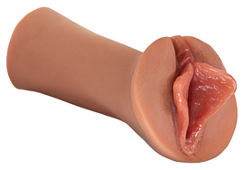 masturbatorius pussy - Masturbatorius Pipedream Extreme Luscious Lips Rudas (Brown) - 4 nuotrauka