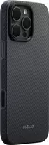 Pitaka Summa dėklas skirtas Apple iPhone 16 Pro Max Juodas/Pilkas (Black/Grey)