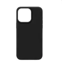 Connect Apple iPhone 15 Pro Max Premium MagSafe Soft Touch Silicone Case Juodas (Black)