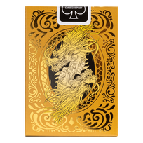 bicycle kortos - Bicycle žaidimų kortos Gold Dragon - 10 nuotrauka