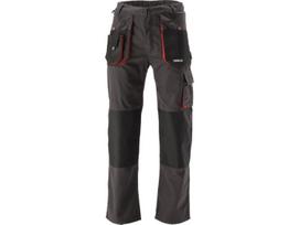 Darbo kelnės vyrams Yato Basalt YT-80146, juoda sp./pilka sp., S dydis