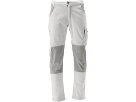 Darbo kelnės vyrams Yato Serwal YT-79103, balta sp./pilka sp., XL dydis