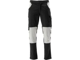 Darbo kelnės vyrams Yato Serwal YT-79095, juoda sp./pilka sp., 3XL dydis