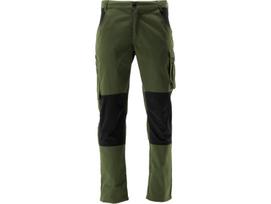 Darbo kelnės vyrams Yato Serwal YT-79125, juoda sp./žalia sp., 3XL dydis