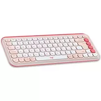 belaide pele logitech - Logitech POP Icon Combo, rožinė (Pink) - 4 nuotrauka