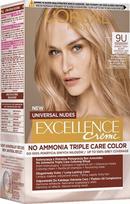 L'Oreal Excellence Creme Universal Nudes ilgalaikiai plaukų dažai 9U Very Light Blonde