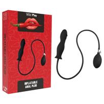Erospace Wild Play pripučiamas analinis kaištis Juodas (Black)