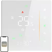 MOES WHT-006-GB-WH Wi-Fi termostatas elektriniam šildymui, Baltas (White)