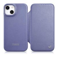 iphone 14 leather case - iCarer CE Premium Leather Folio Case iPhone 14 Plus Magnetic Flip Leather Folio Case MagSafe Light - 1 nuotrauka