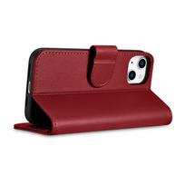 iphone 14 leather case - iCarer Wallet Case 2in1 Cover iPhone 14 Plus Anti-RFID Leather Flip Cover Red (WMI14220727-RD) - 5 nuotrauka