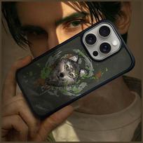 apple iphone 16 pro max deklai - Nimmy Wilk MagSafe Case for iPhone 16 Pro Max - Gray - 7 nuotrauka