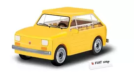 konstruktorius cobi - Cobi Fiat 126p 71pcs 24530 - 6 nuotrauka
