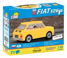konstruktorius cobi - Cobi Fiat 126p 71pcs 24530 - 8 nuotrauka