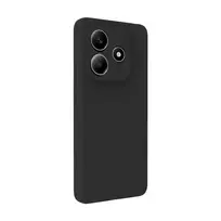 telefonas poco - Evelatus Xiaomi Poco X6 Pro Premium Soft Touch Silicone Case - Juodas (Black) - 3 nuotrauka