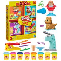play doh rinkinys - Hasbro Play-Doh rinkinys 4in1 Mini Classic Bundle, įvairių spalvų - 2 nuotrauka