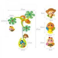 lovytes karusele - Muzikinė karuselė, Huile Toys - 6 nuotrauka